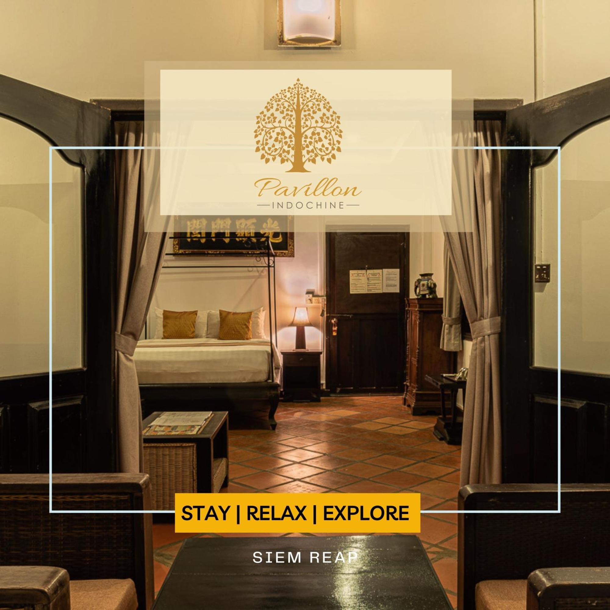 Pavillon Indochine Boutique - Hotel Siem Reap Exteriör bild
