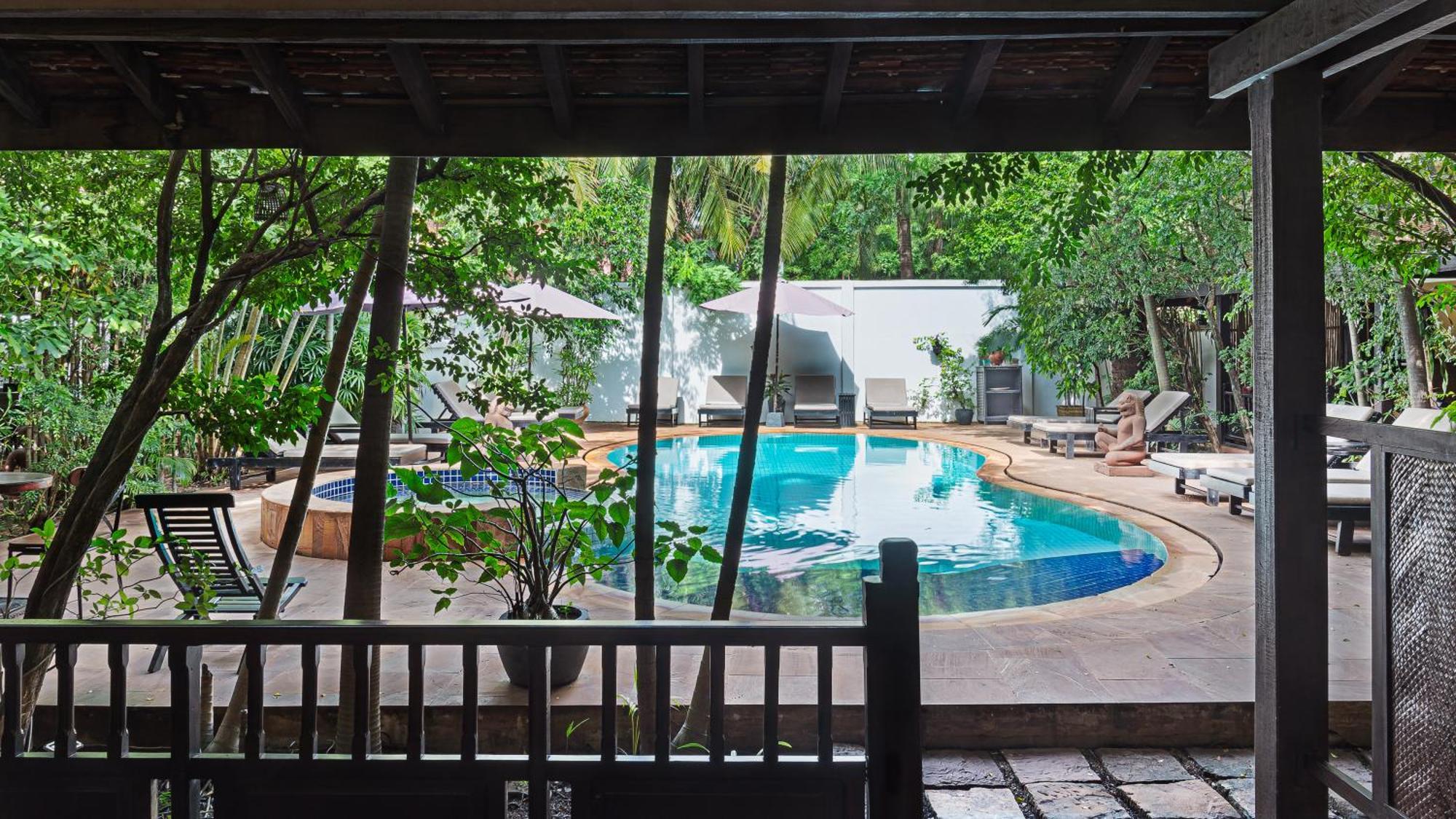 Pavillon Indochine Boutique - Hotel Siem Reap Exteriör bild